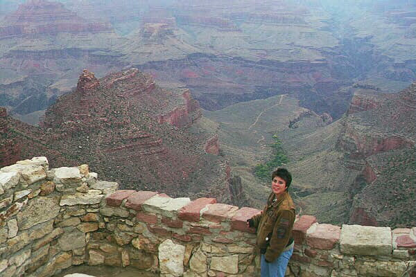 Heidi at Grand Canyon