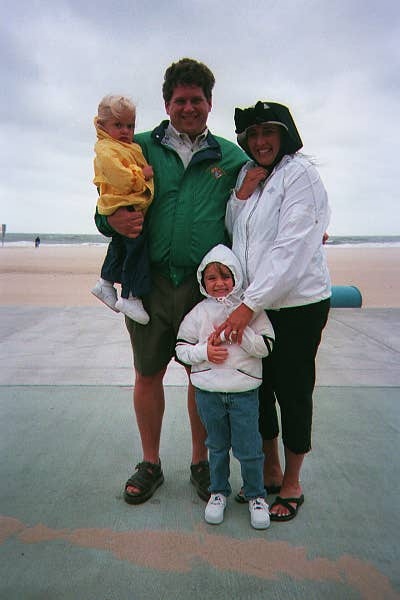 My sister, her husband, Natalie and Victoria